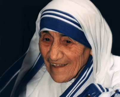 Mother Teresa smiling Mother Teresa smiling